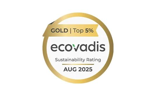 Ecovadis Award Sustainability Rating 2025